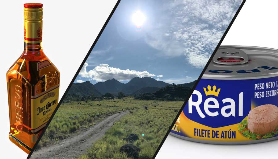 Tuna can and Tequila on the climb to Baru Volcano